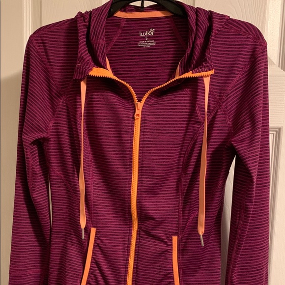 Tops - Lukka Lux Purple/Orange Trim -Excellent Condition